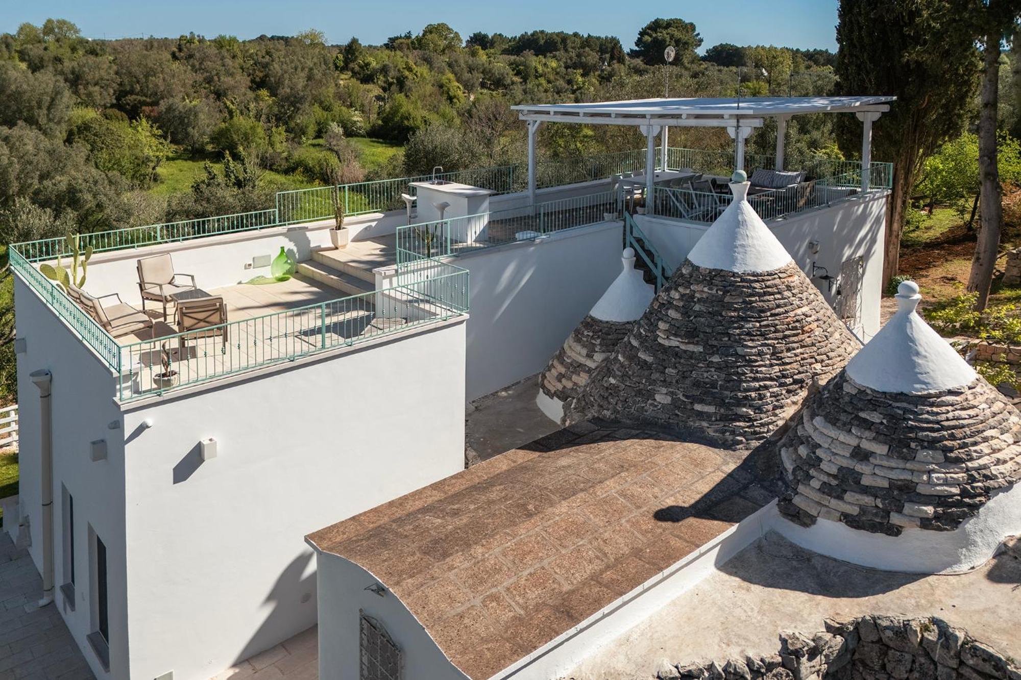 Trullo Turchese Fabiola Villa Ceglie Messapica Exterior photo